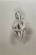 When it no longer makes sense: Original pencil drawing on paper